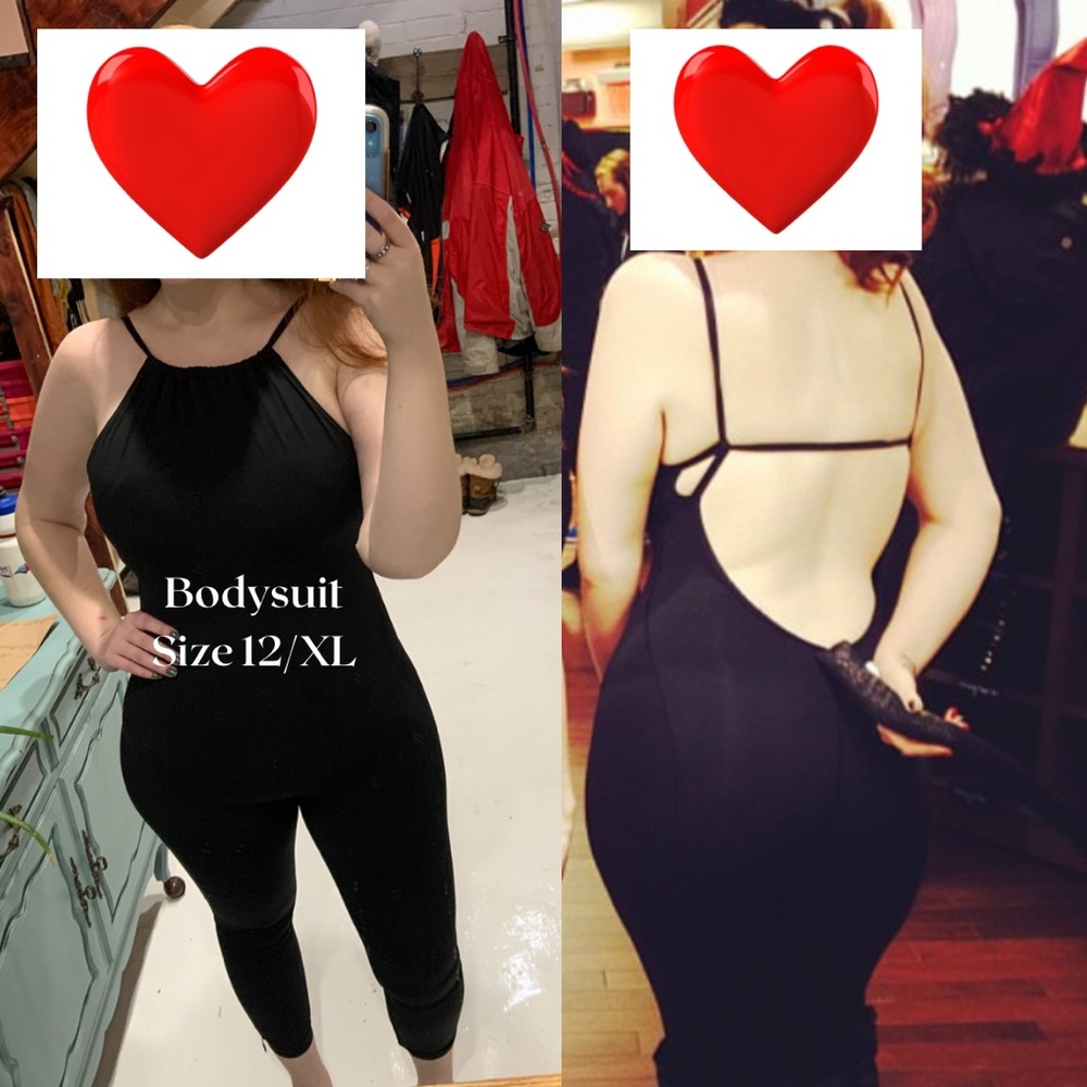 Lululemon backless bodysuit, 7/8 length